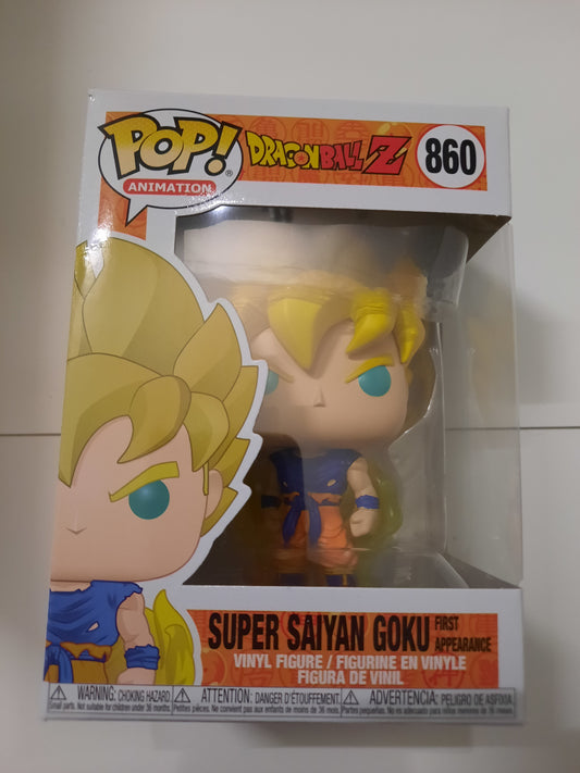 Funko Pop Super Sayan Goku with Appearance 860 - Dragonball Z