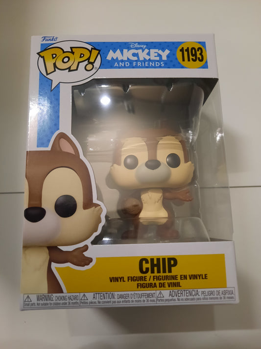 Funko Pop Chip 1193  - Disney Mickey And Friends