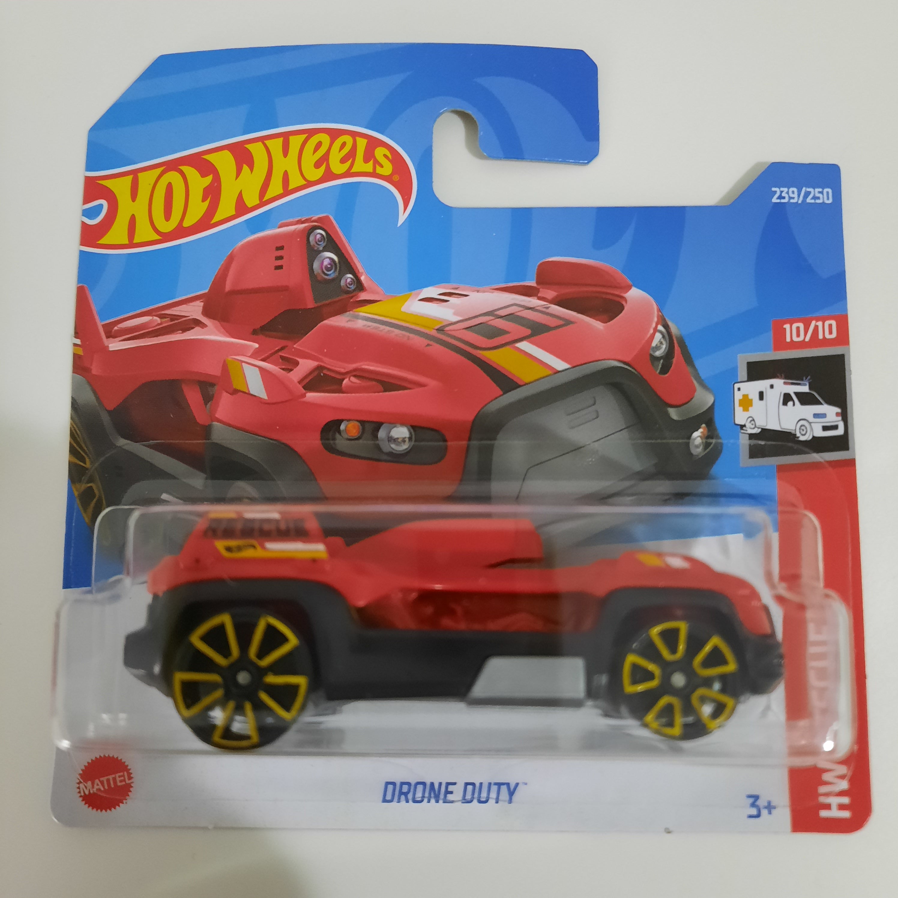 Drone Duty 239/250 HW Rescue 10/10 Hot Wheels 2022