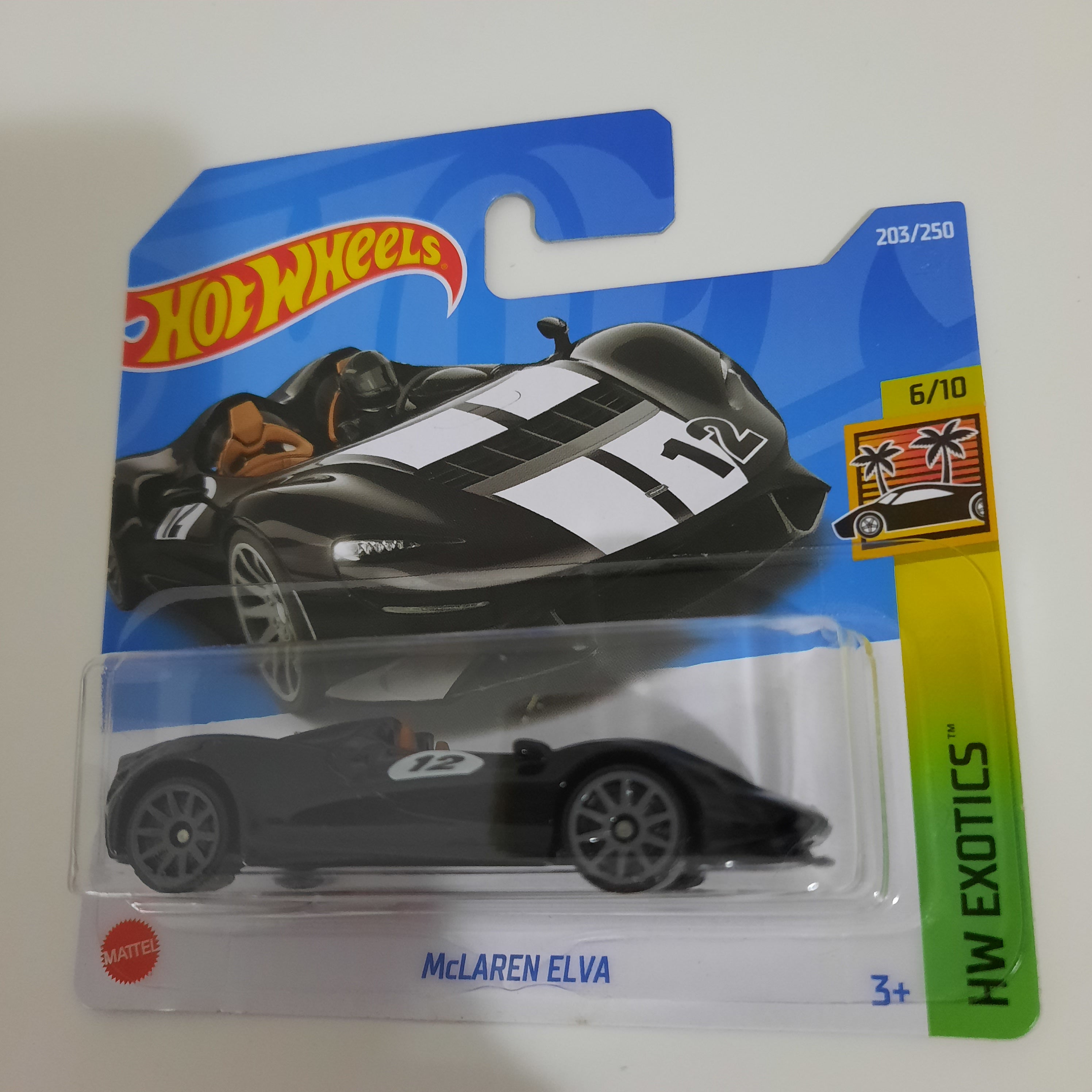 McLaren Elva 203/250 HW Exotics 6/10 Hot Wheels 2022