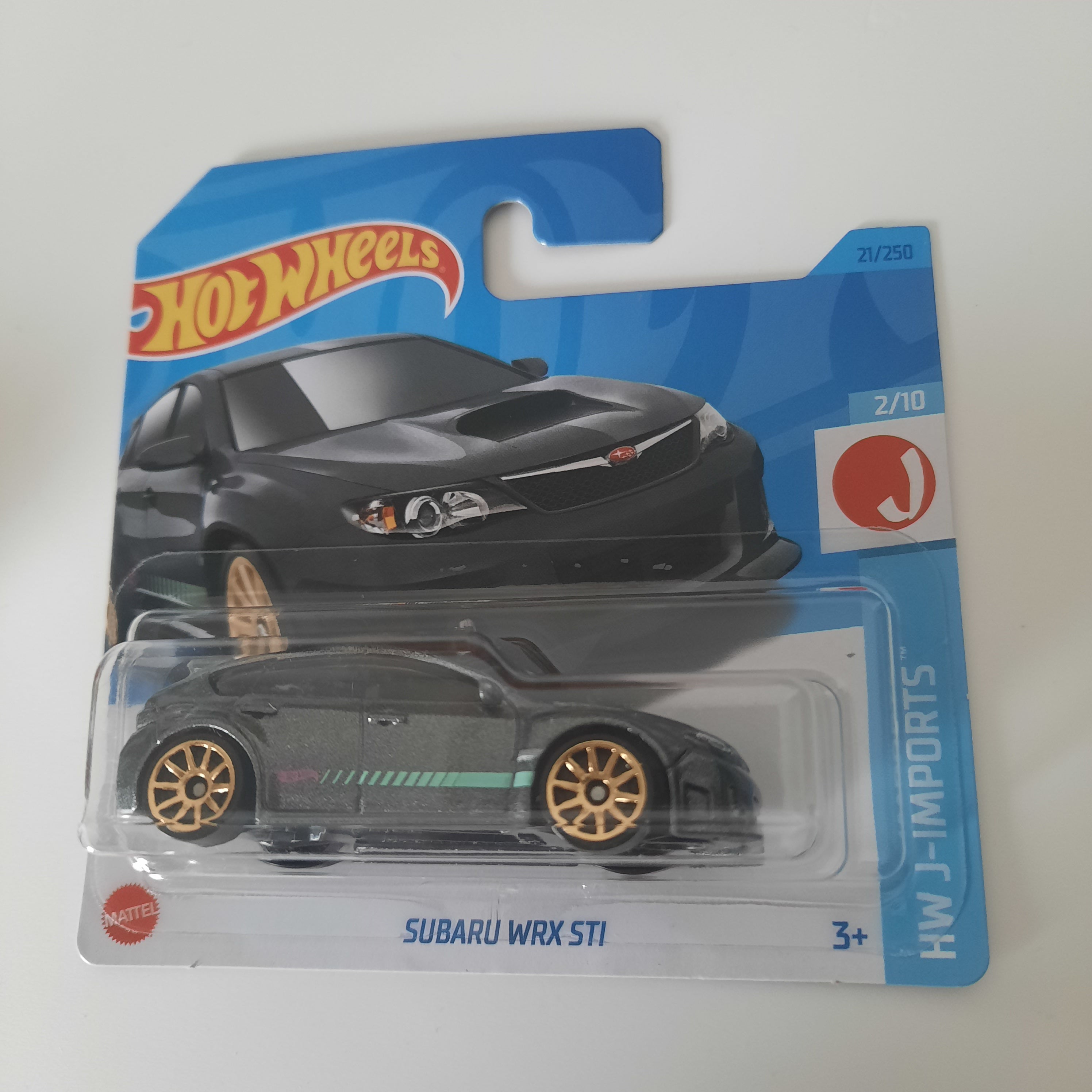 21/250 Subaru WRX STI HW J-Imports 2/10 Hot Wheels 2023