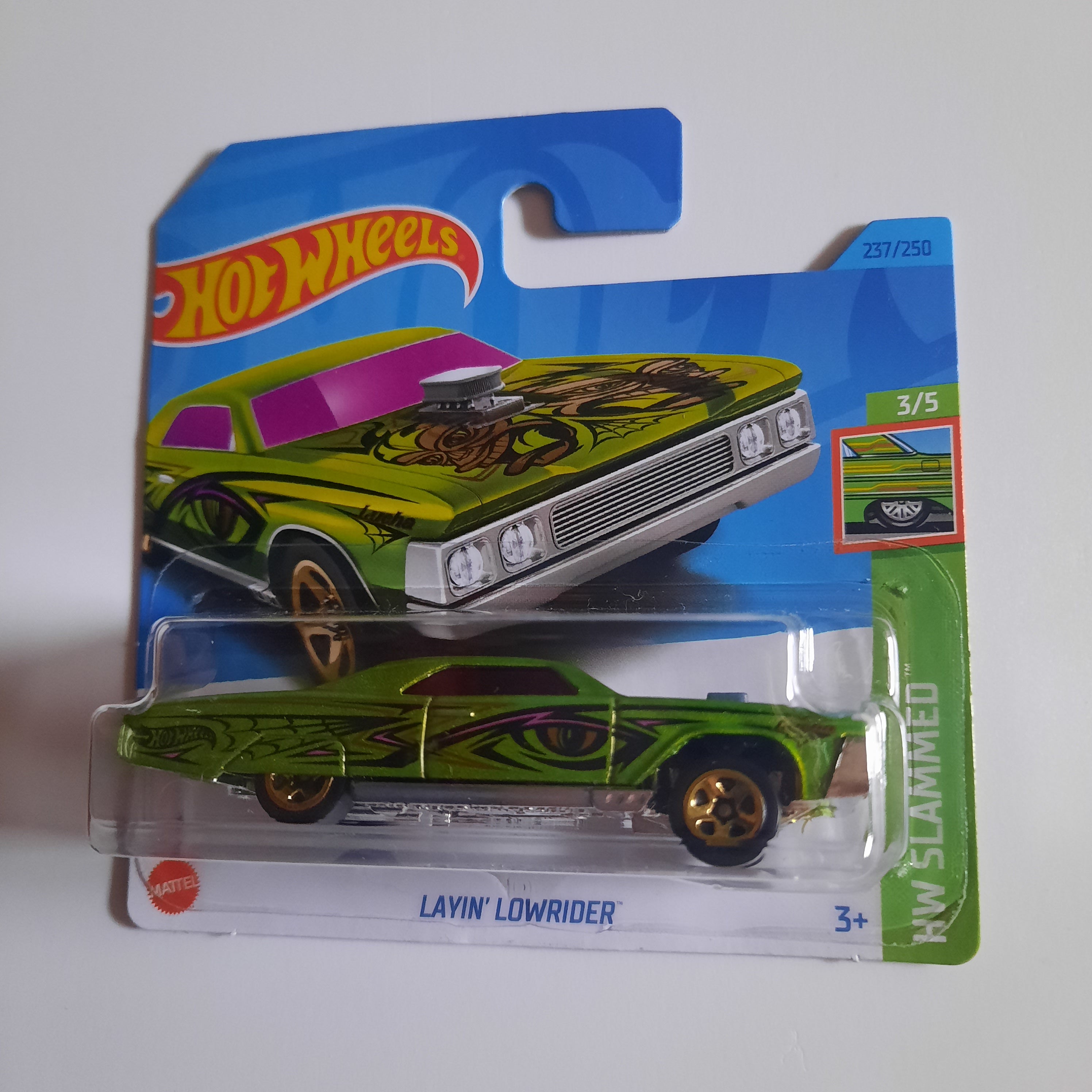 237/250 Layin' Lowrider HW Slammed 3/5 Hot Wheels 2023