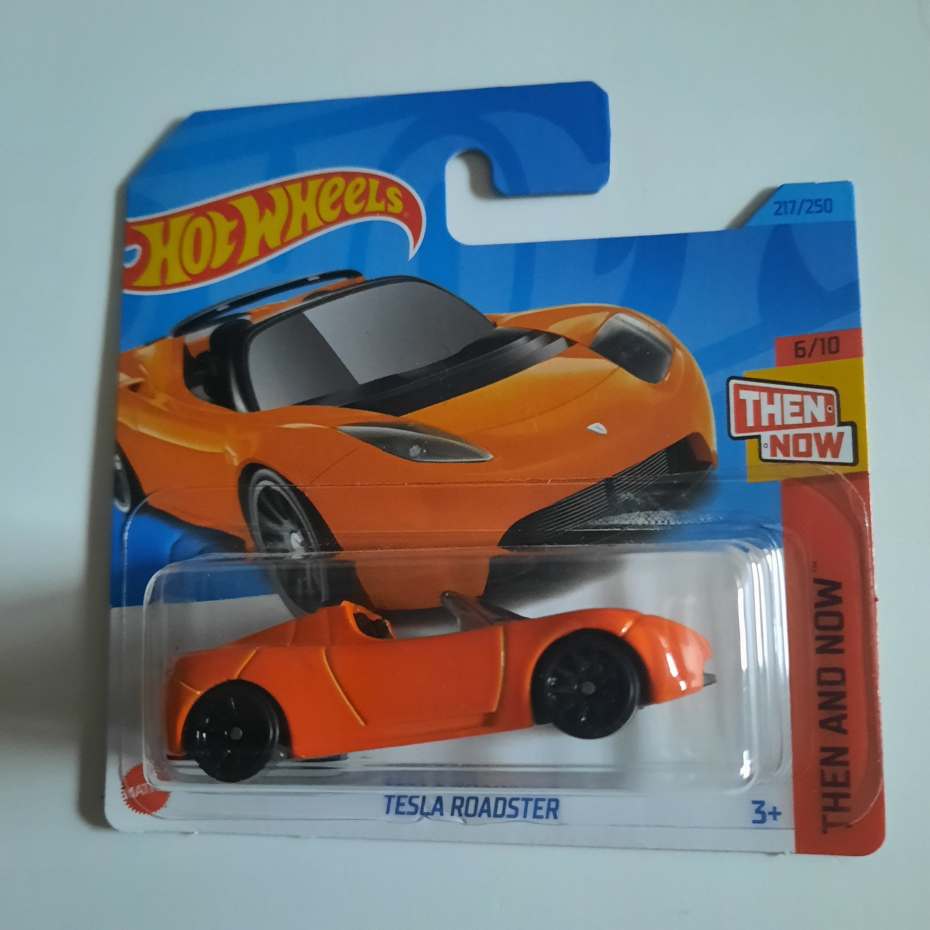 217/250 Tesla Roadster HW Then and Now 6/10 Hot Wheels 2023