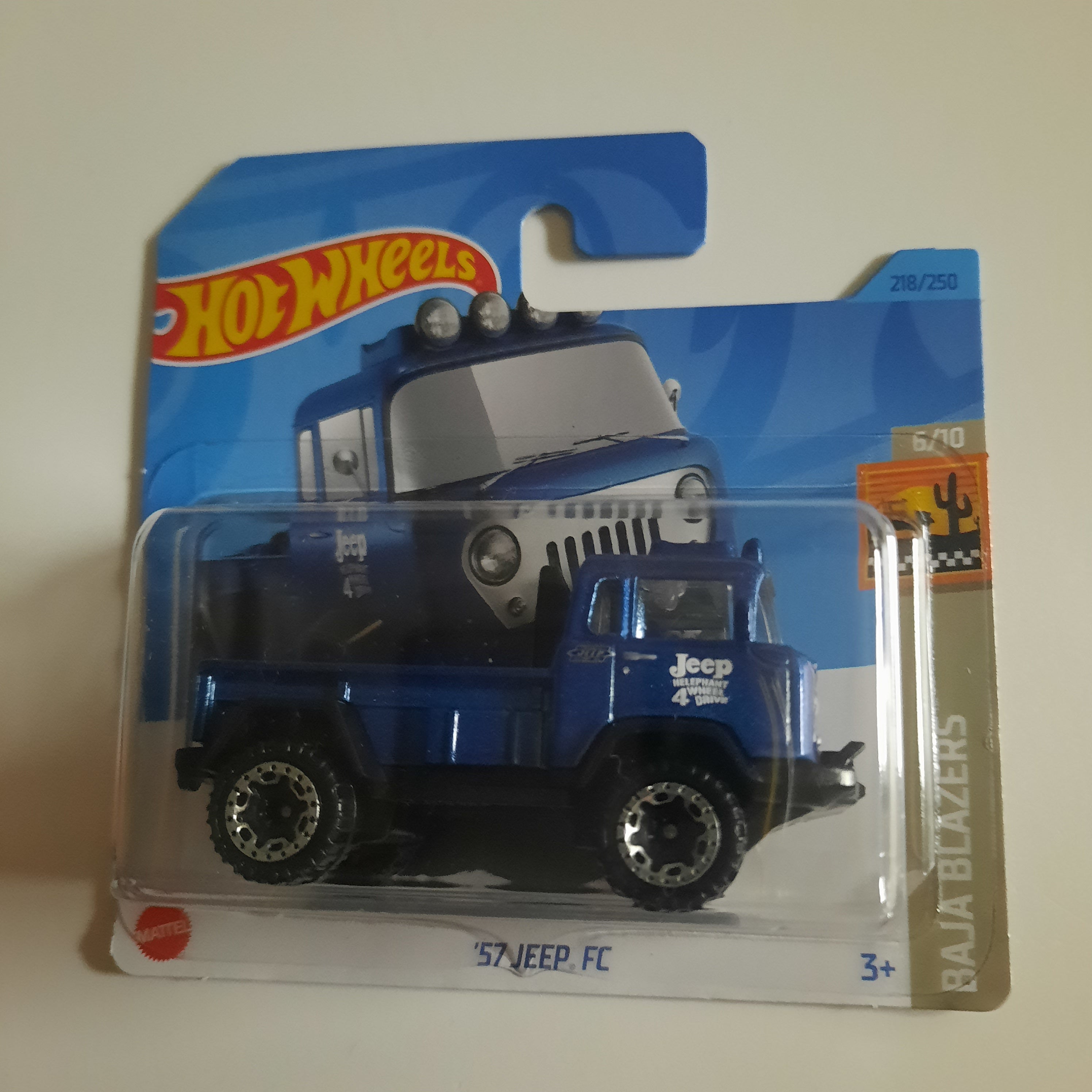 218/250 '57 Jeep FC HW Baja Blazers 6/10 Hot Wheels 2023