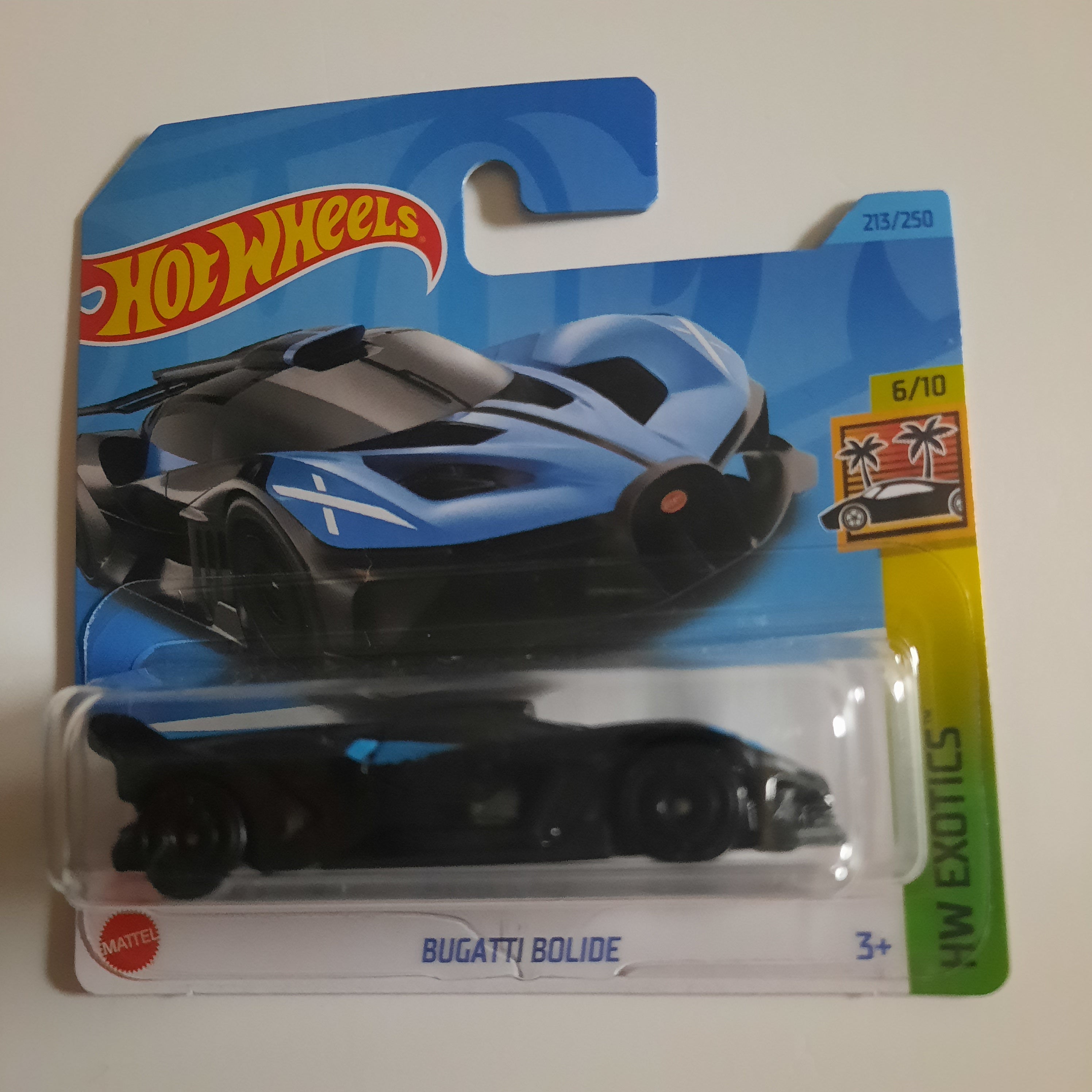 213/250 Bugatti Bolide HW Exotics 6/10 Hot Wheels 2023