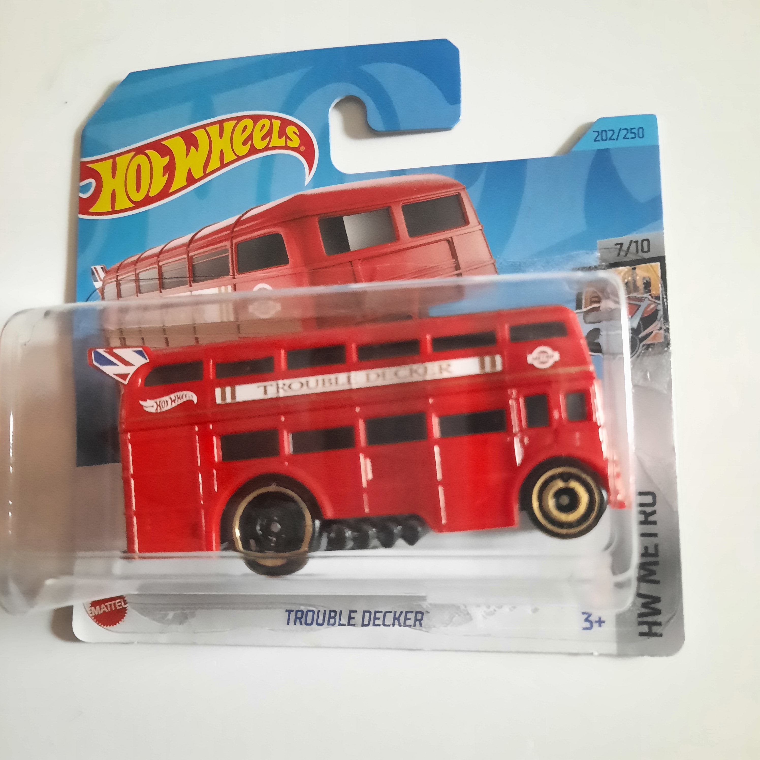 202/250 Trouble Decker HW Metro 7/10 Hot Wheels 2023