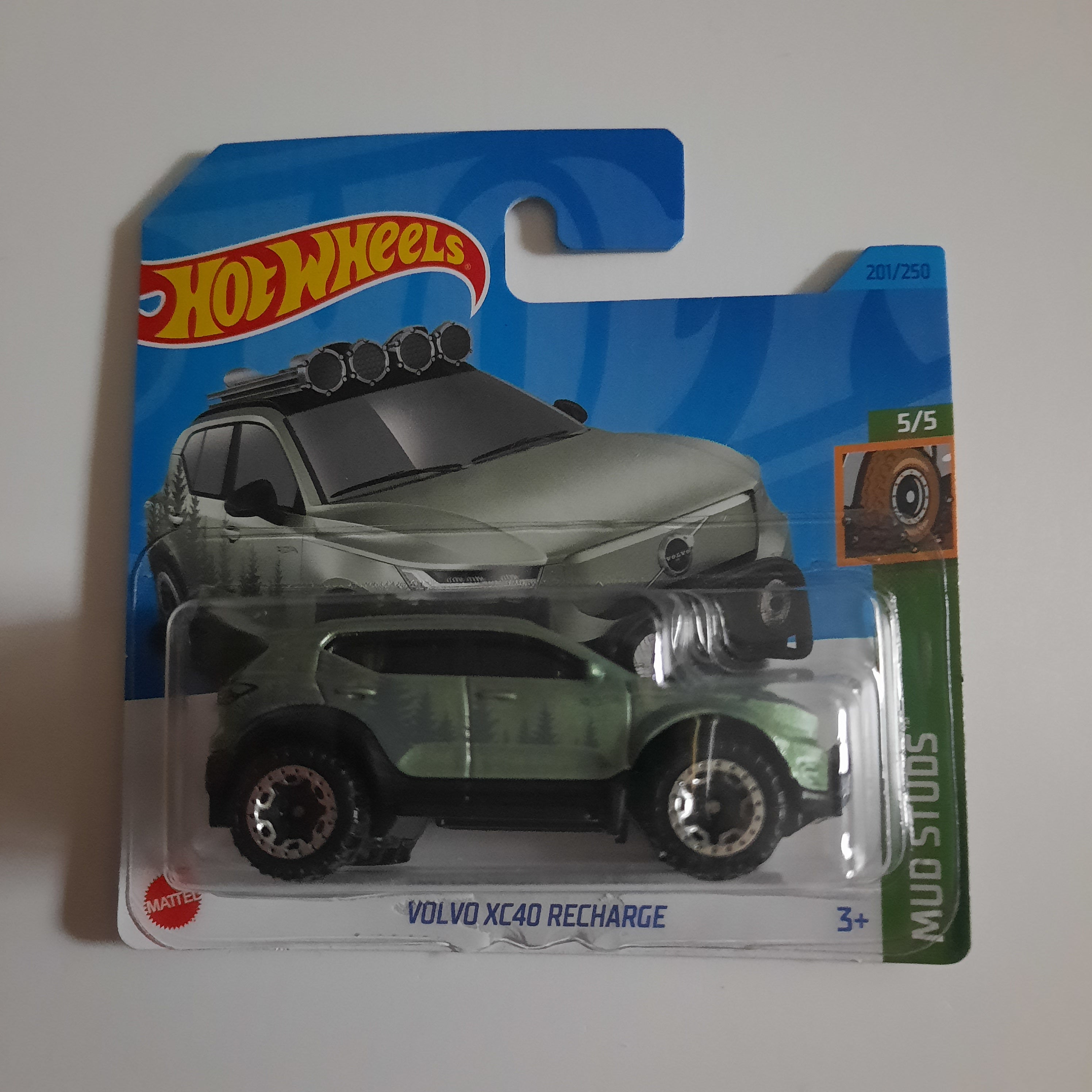 201/250 Volvo XC40 Recharge HW Mud Studs 5/5 Hot Wheels 2023