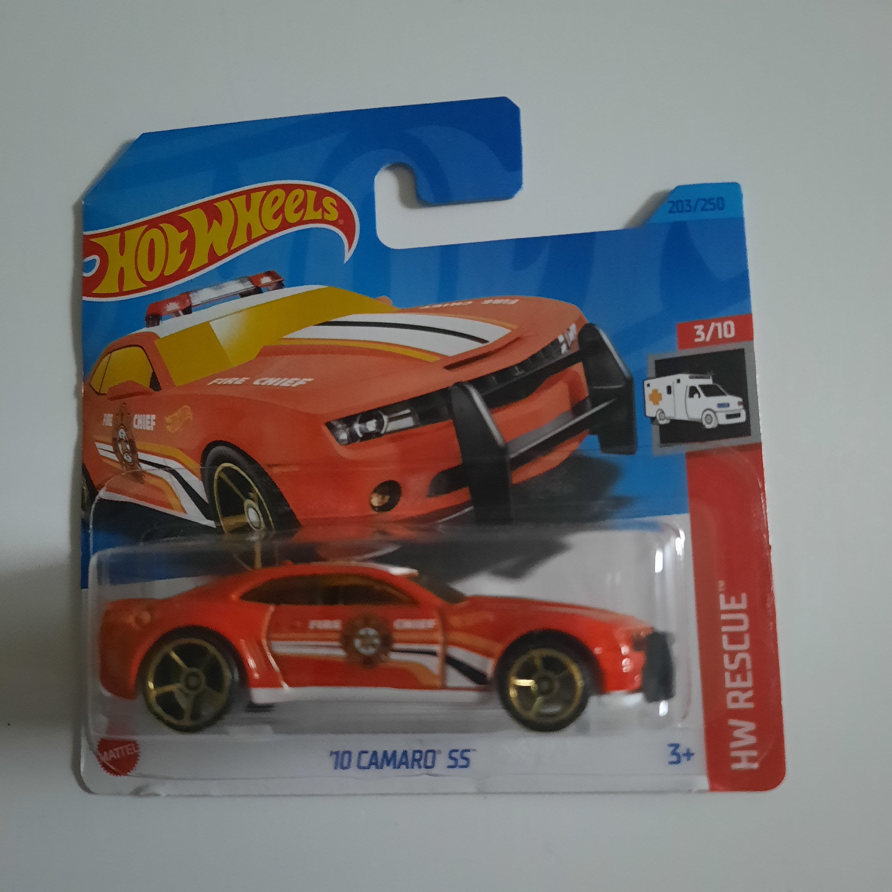 203/250 '10 Camaro SS HW Rescue 3/10 Hot Wheels 2023