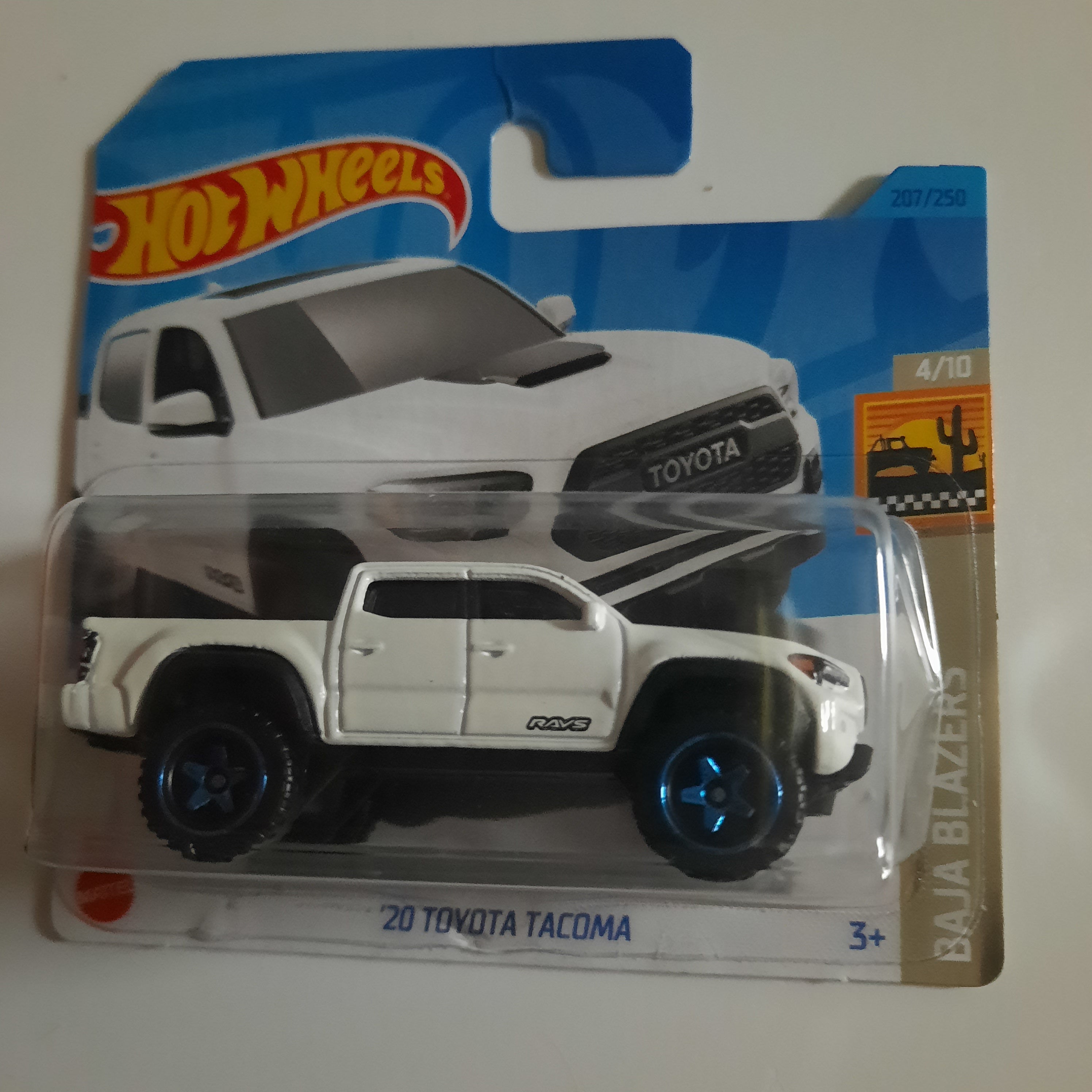 207/250 '20 Toyota Tacoma HW Baja Blazers 4/10 Hot Wheels 2023