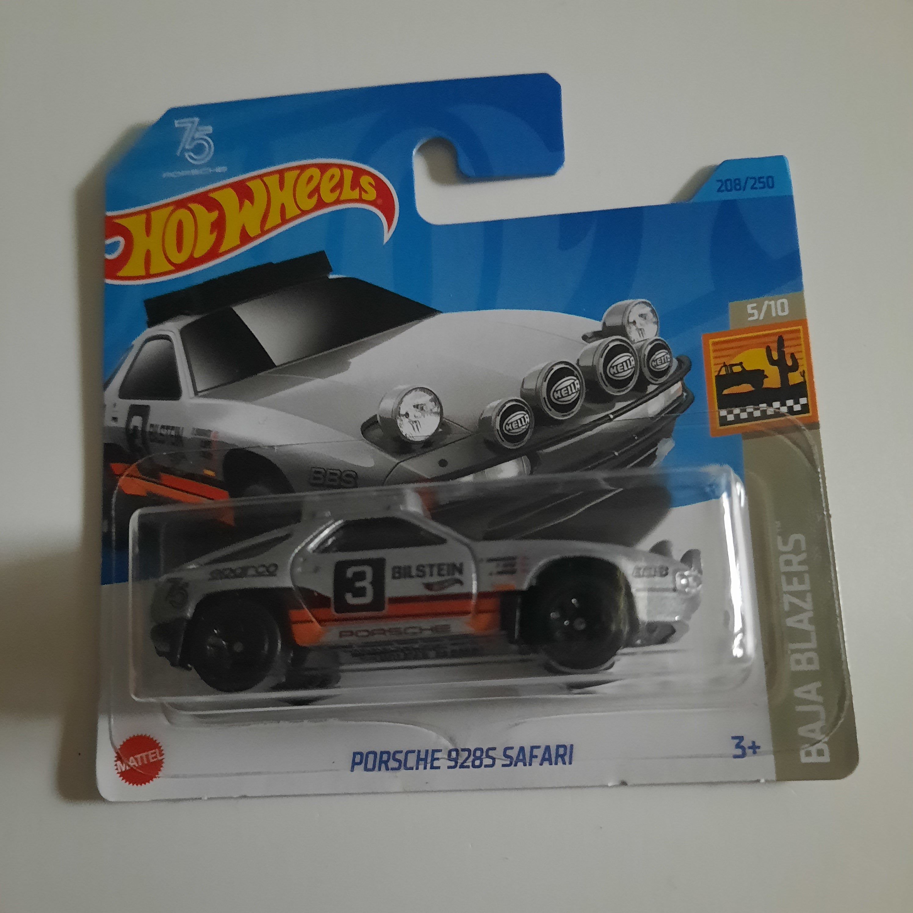 208/250 Porsche 928S Safari HW Baja Blazers 5/10 Hot Wheels 2023