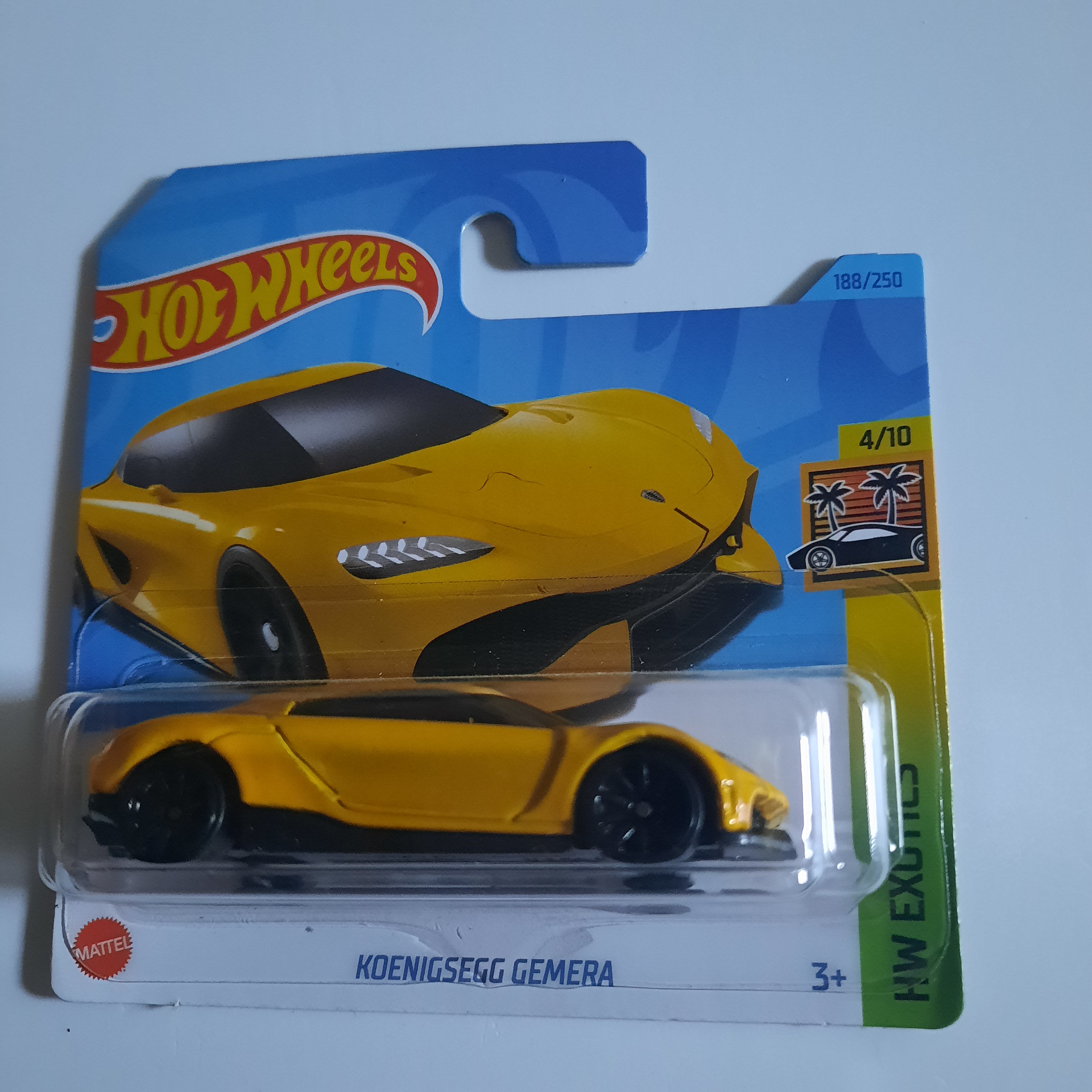 188/250 Koenigsegg Gemera Exotics 4/10 Hot Wheels 2023