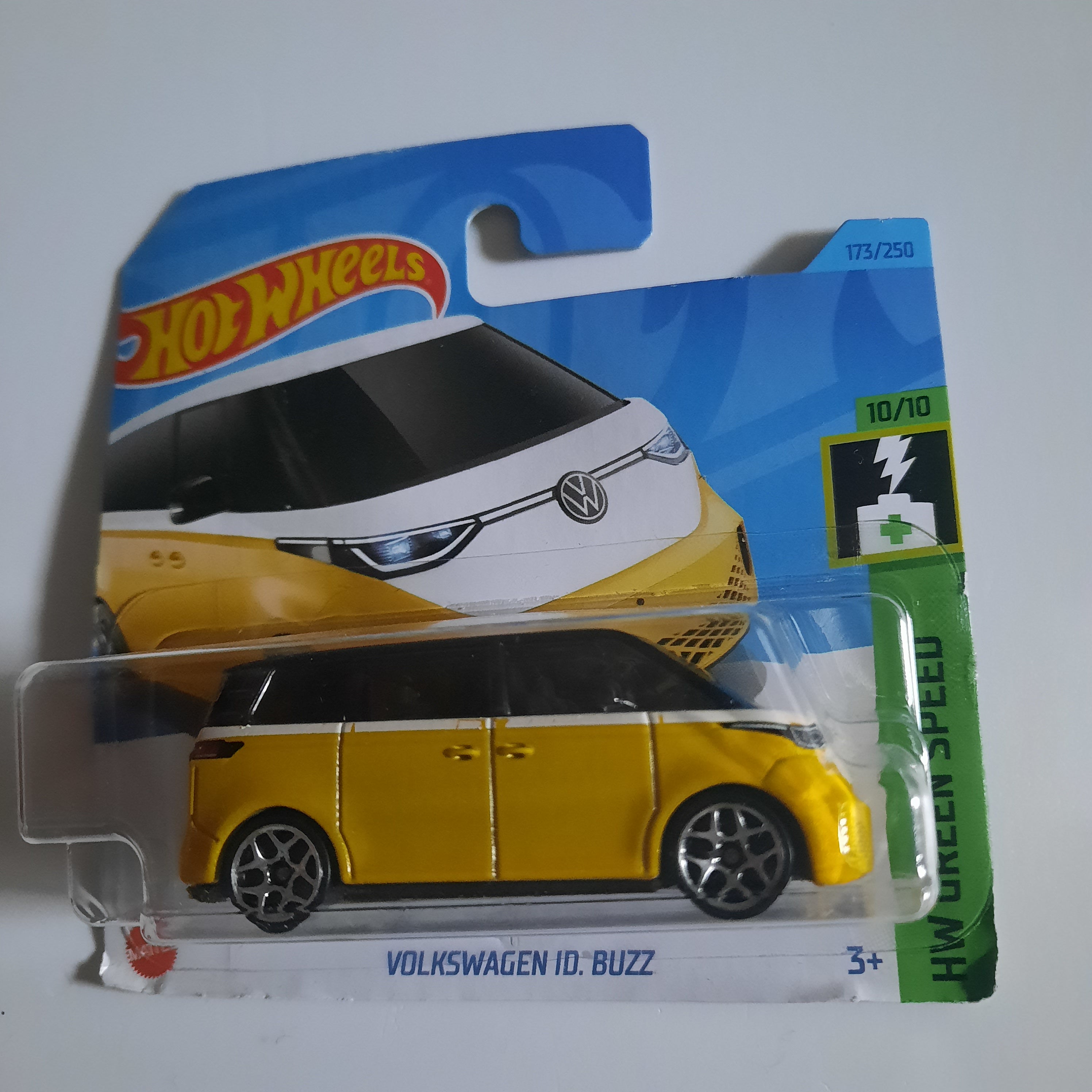 173/250 Volkswagen ID. Buzz HW Green Speed 10/10 Hot Wheels 2023