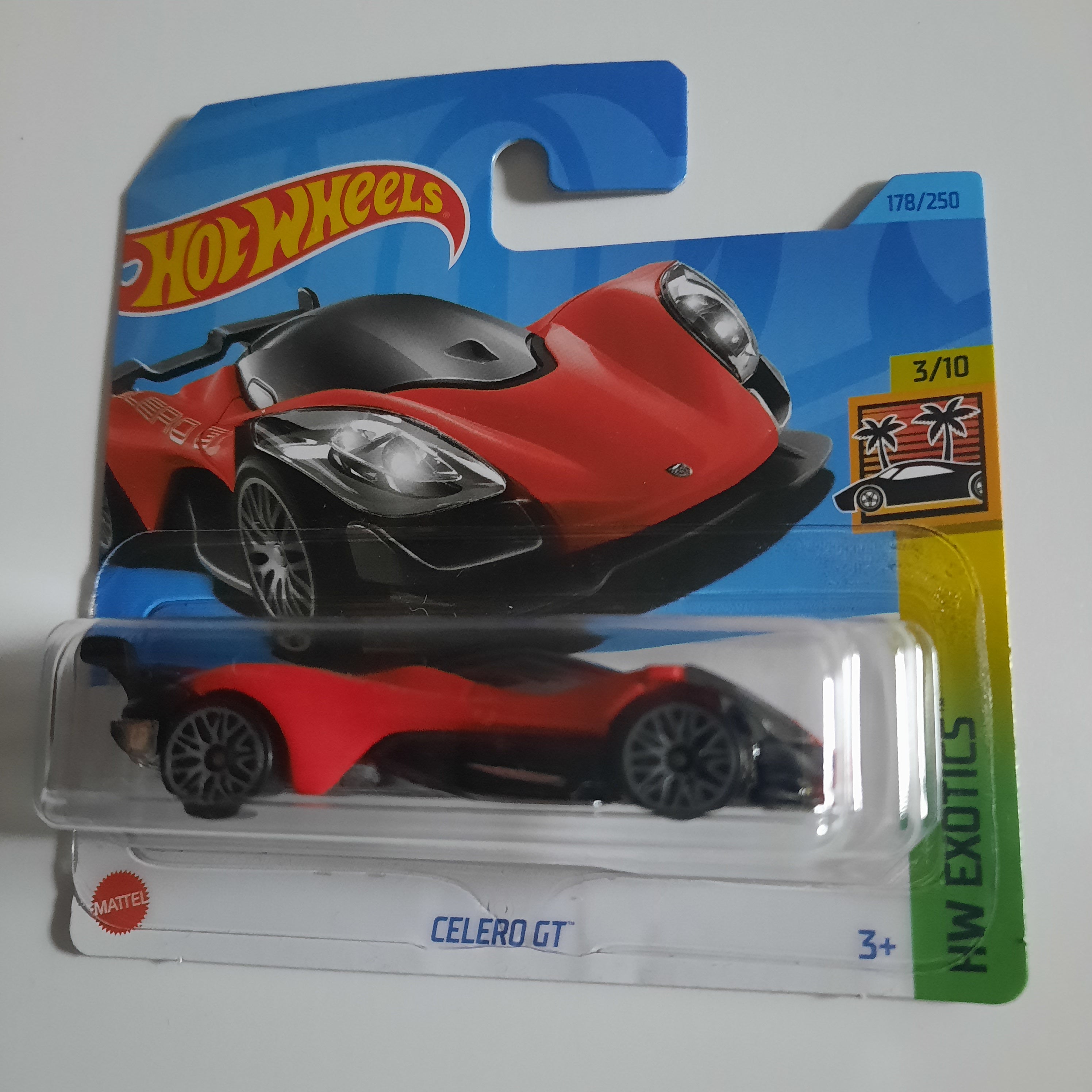 178/250 Celero GT HW Exotics 3/10 Hot Wheels 2023