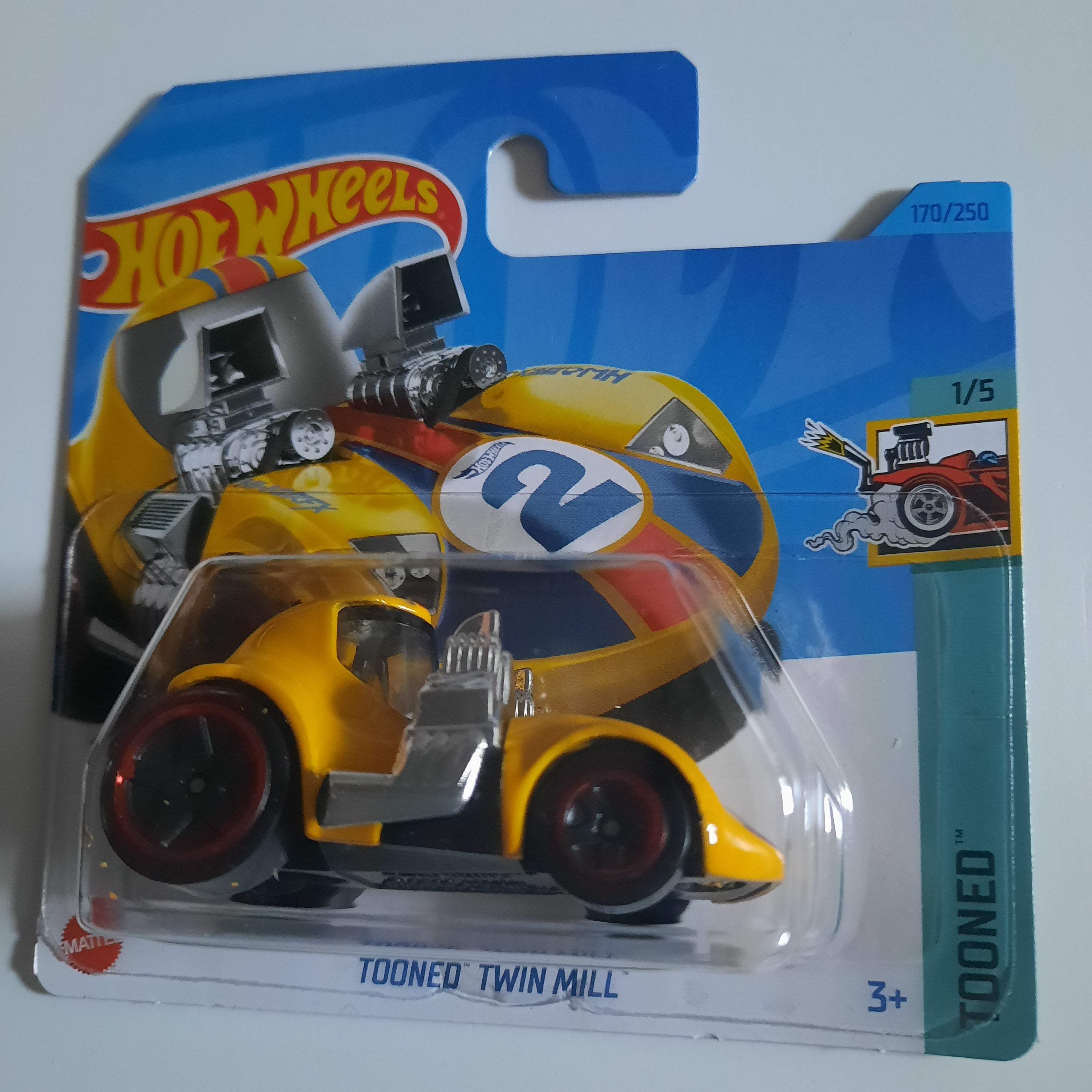 170/250 Tooned Twin Mill HW Tooned 1/5 Hot Wheels 2023