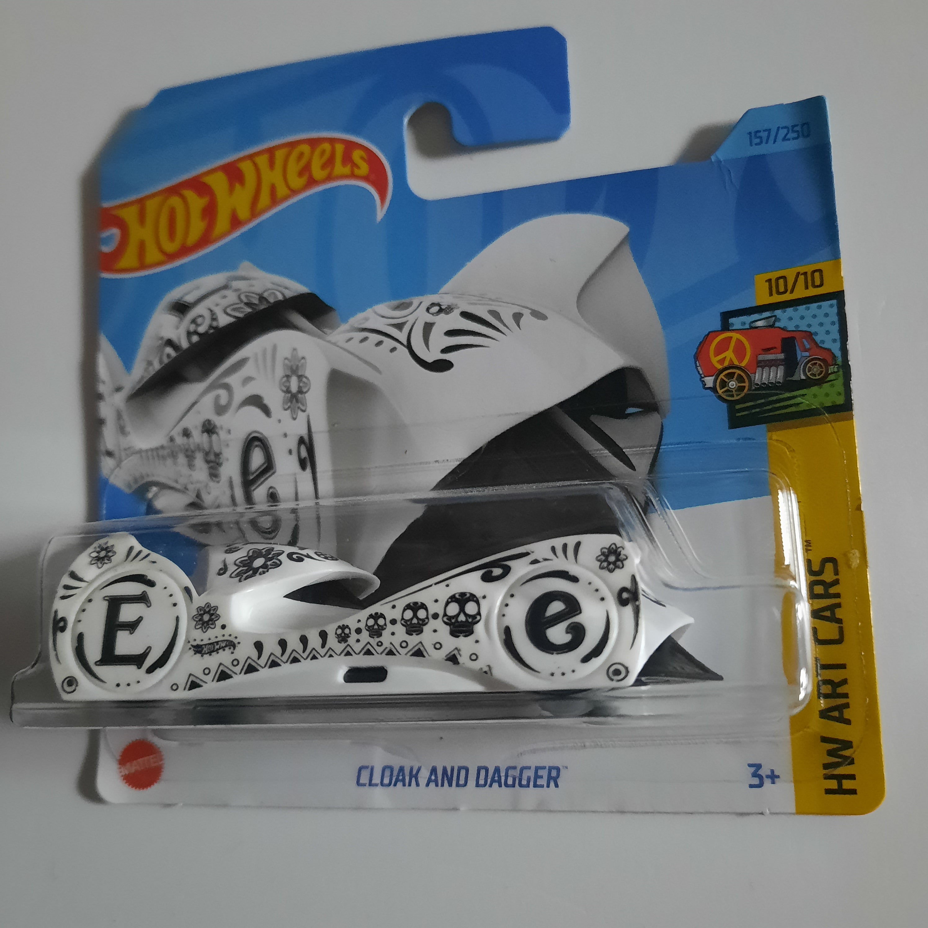 157/250 Cloak and Dagger HW Art Cars 10/10 Hot Wheels 2023