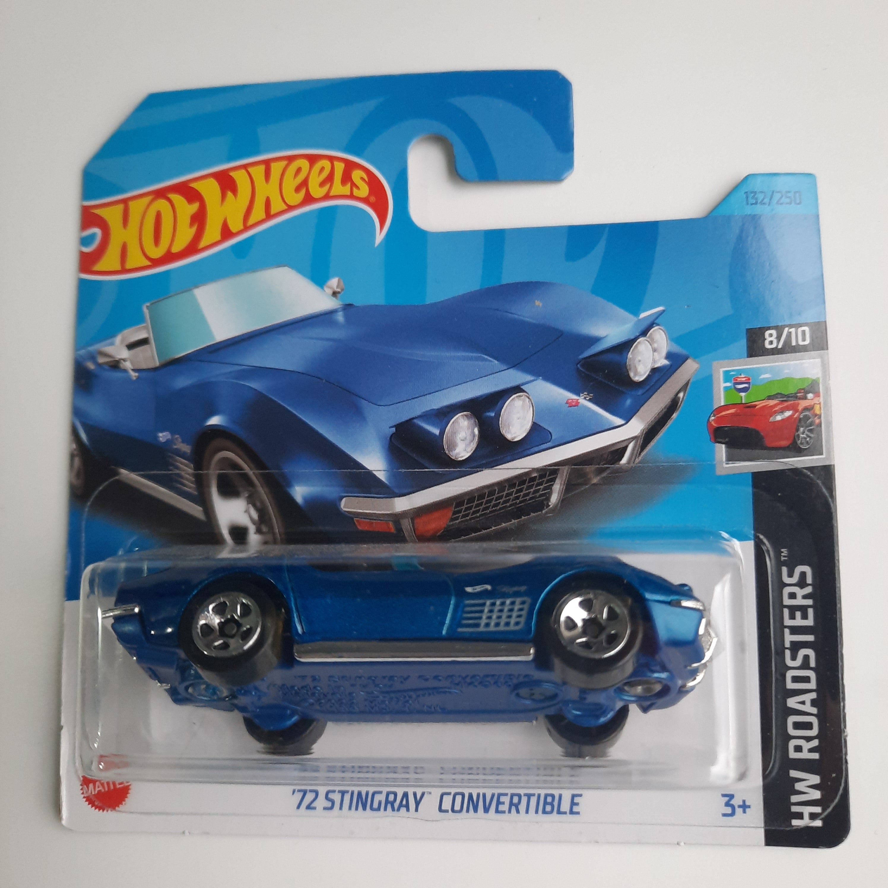 132/250 '72 Stingray Convertible HW Roadsters 8/10 Hot Wheels 2023