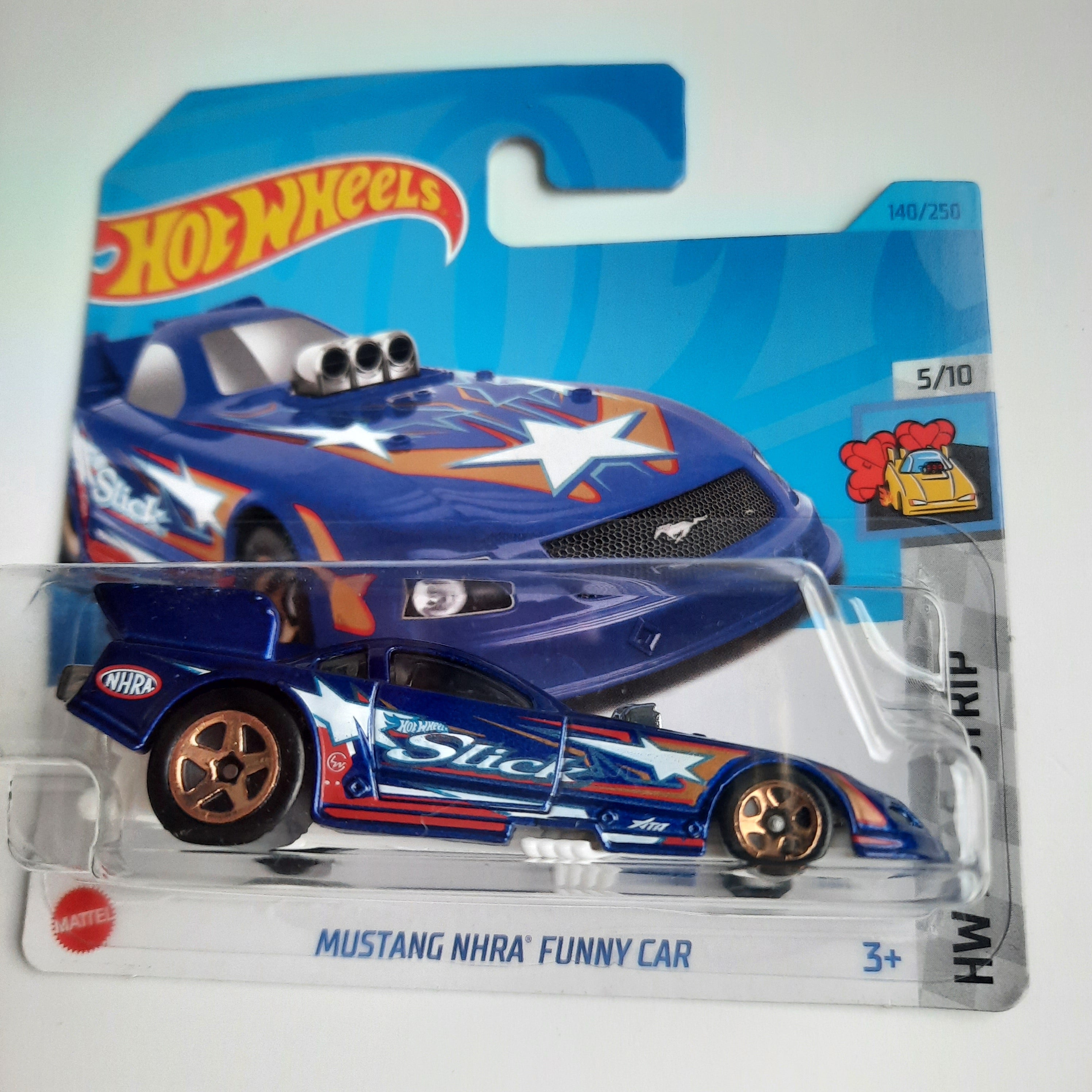 140/250 Mustang NHRA Funny Car (Col.2) HW Drag Strip 5/10 Hot Wheels 2023