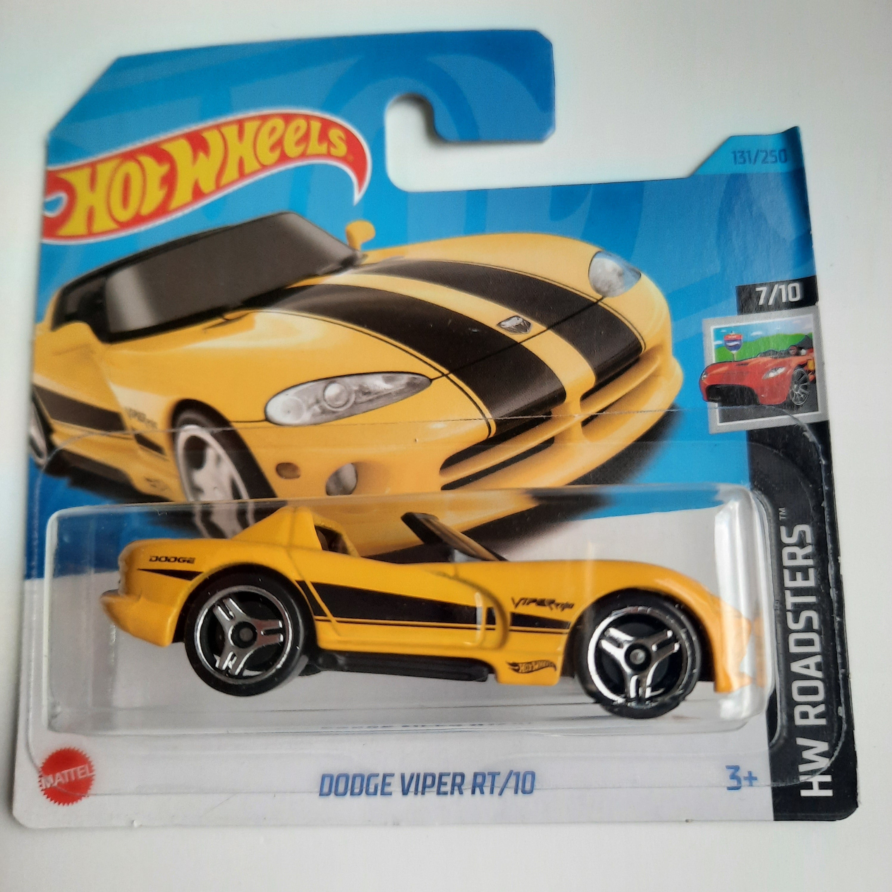 131/250 Dodge Viper RT/10 HW Roadsters 7/10 Hot Wheels 2023