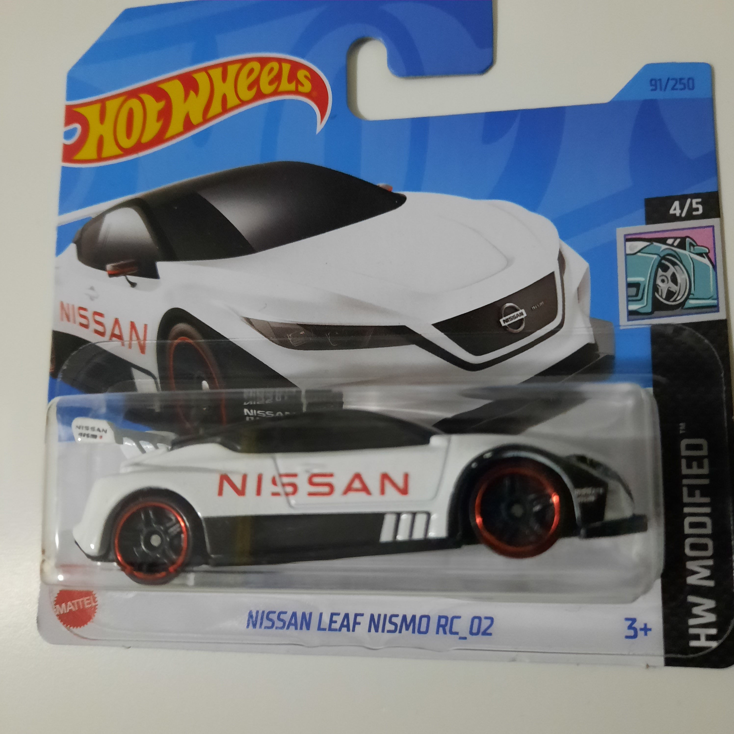 91/250 Nissan Leaf Nismo RC_02  HW Modified 4/5 Hot Wheels 2023