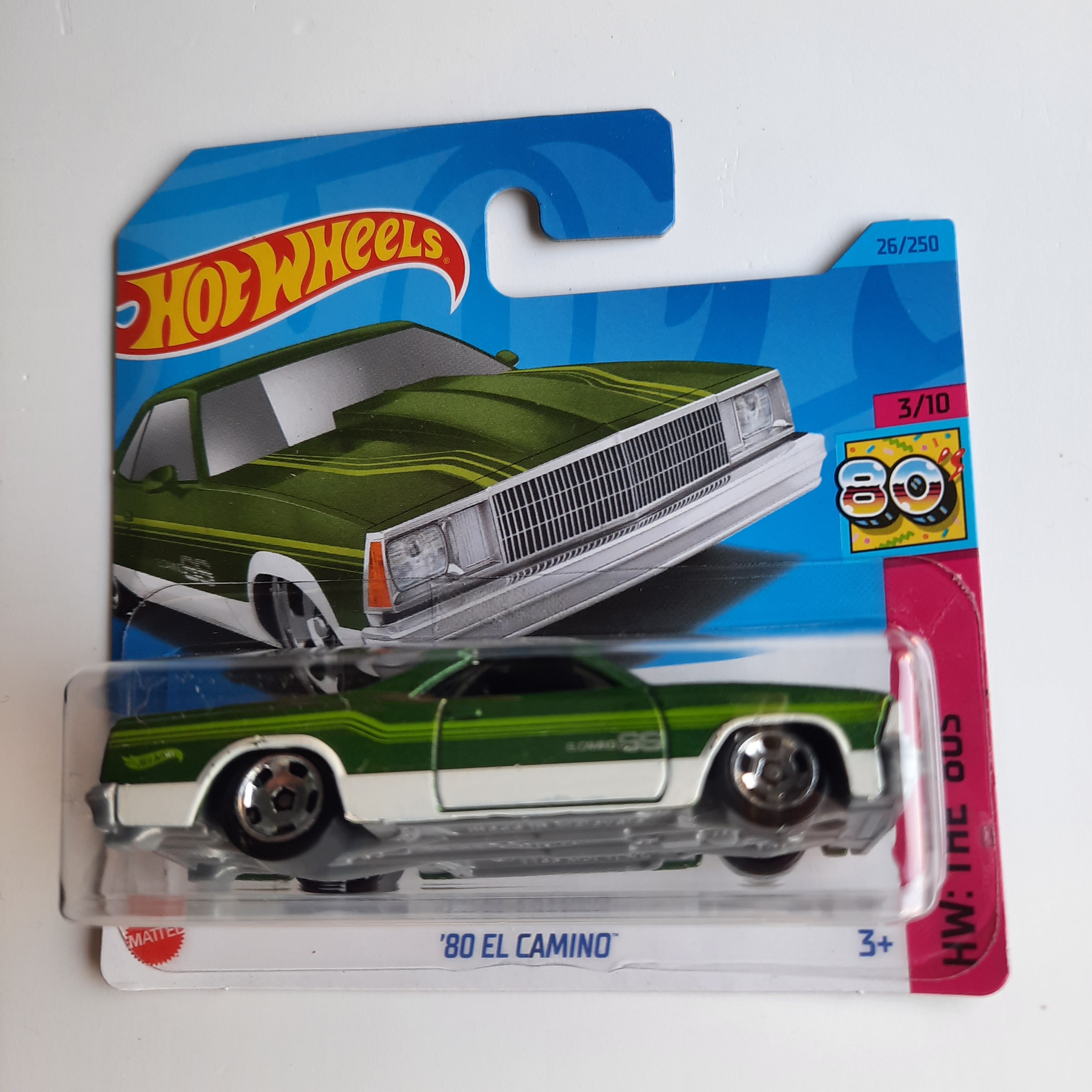 26/250 '80 EL Camino HW: The '80s 3/10 Hot Wheels 2023