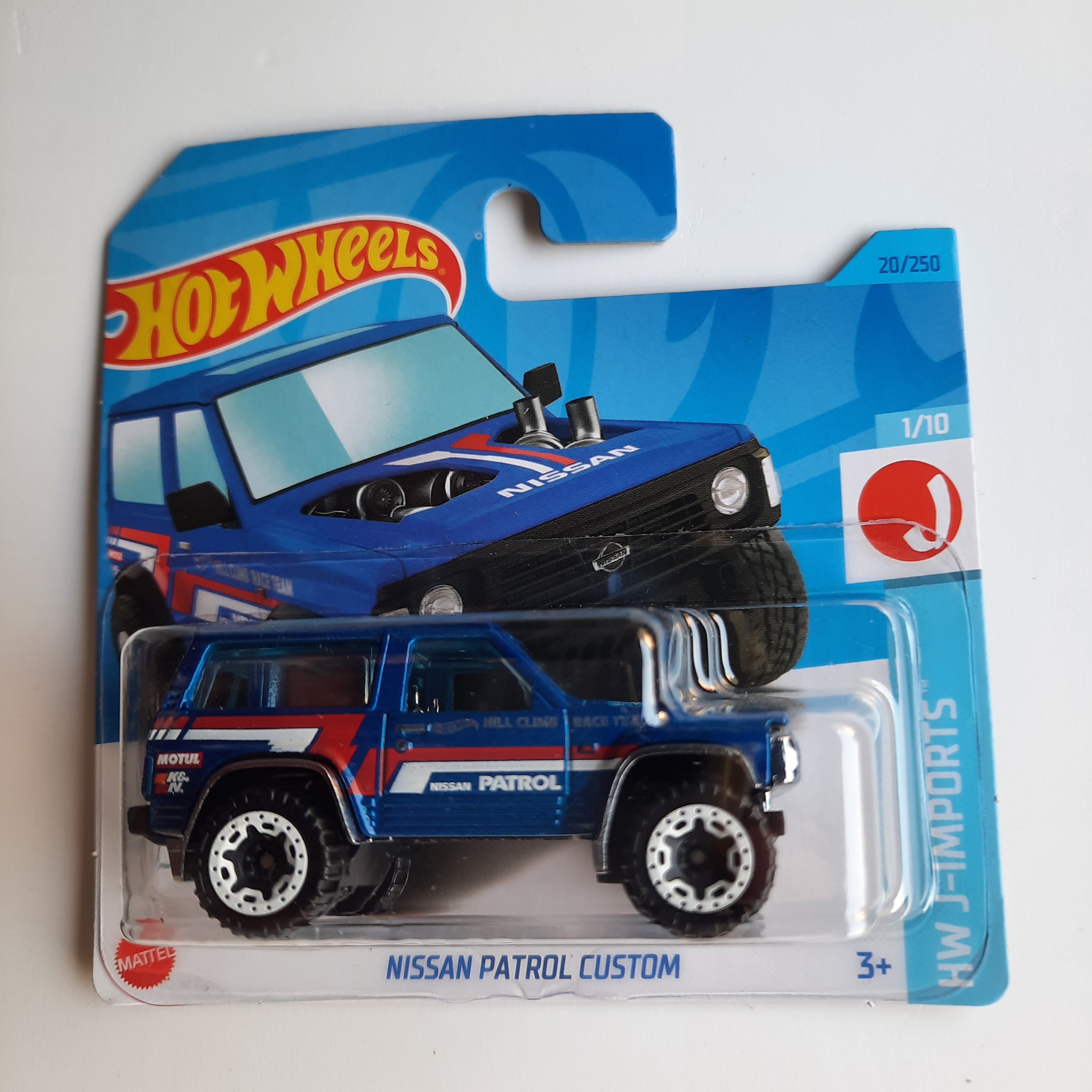 20/250 Nissan Patrol Custom HW J-Imports 1/10 Hot Wheels 2023