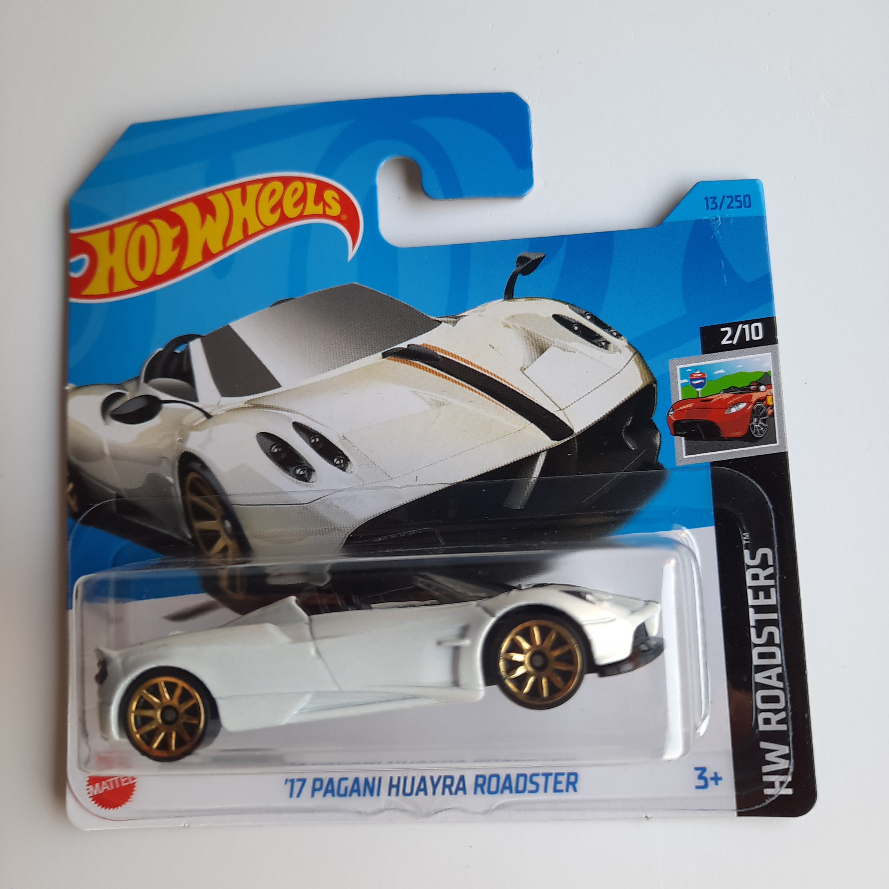 13/250 '17 Pagani Huayra Roadster HW Roadsters 2/10 Hot Wheels 2023