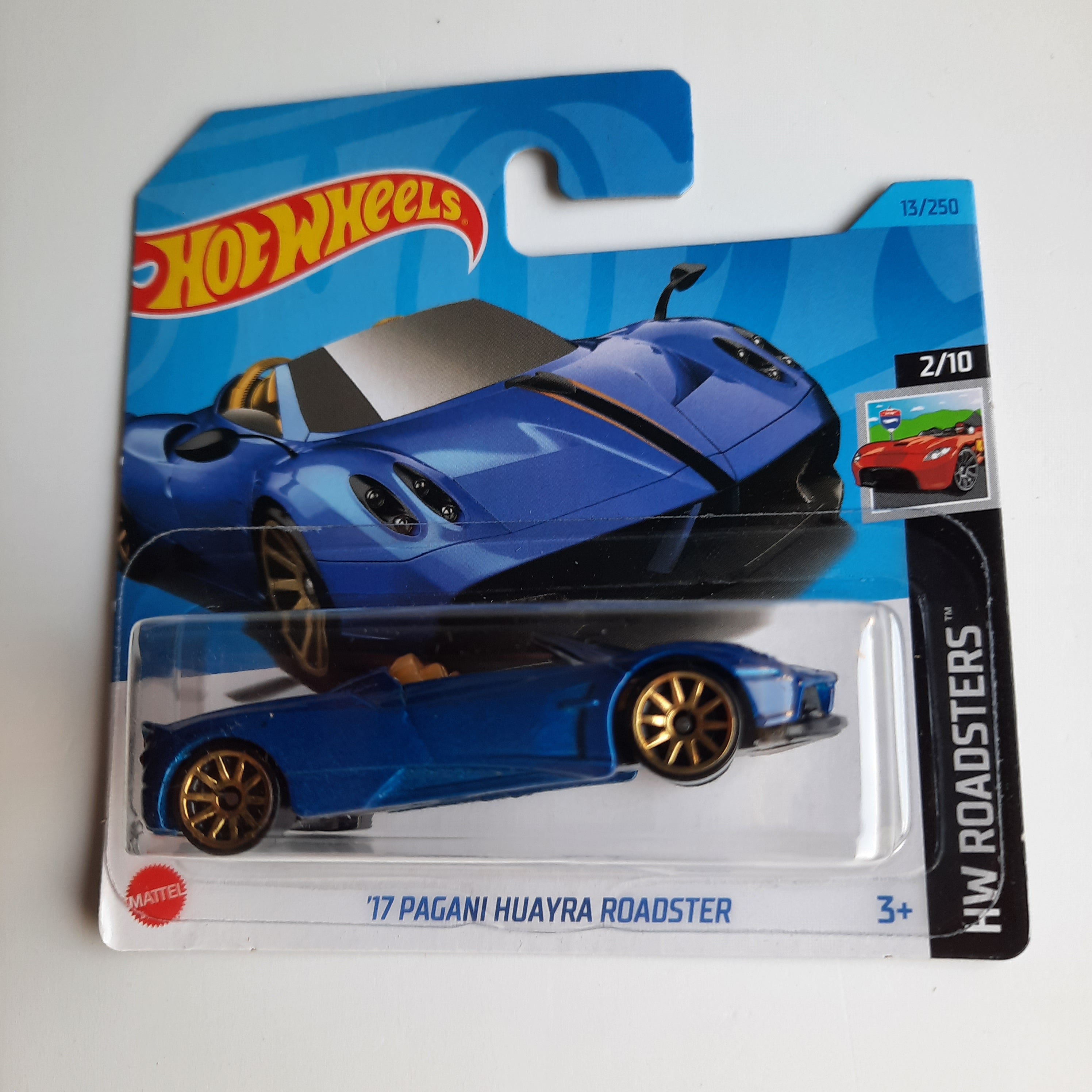 13/250 '17 Pagani Huayra Roadster (Col.2) HW Roadsters 2/10 Hot Wheels 2023