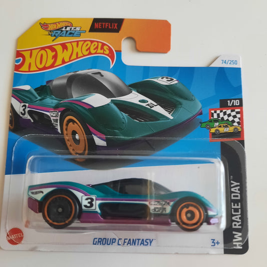 Group C Fantasy 74/250 HW Race Day 1/10 Hot Wheels 2024