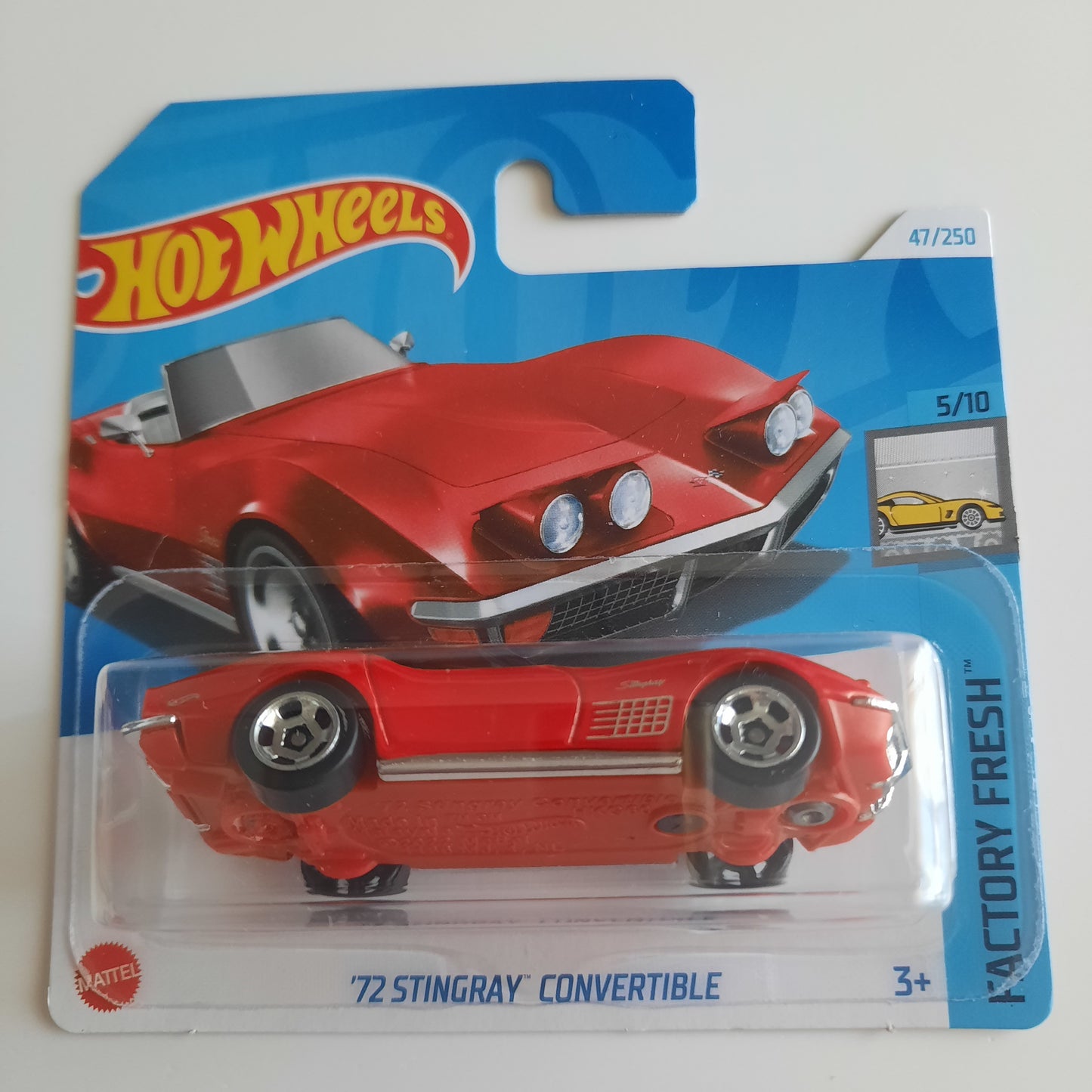 72 Stingray Convertible 47/250 HW Factory Fresh 5/10 Hot Wheels 2024