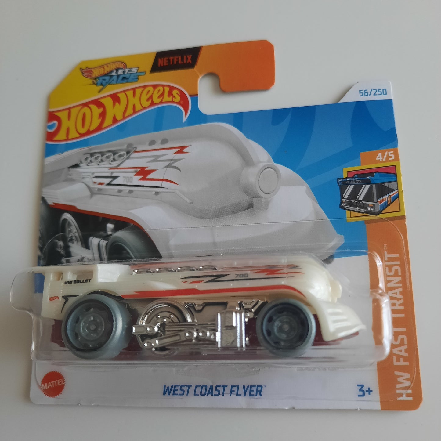 West Coast Flyer 56/250 HW Fast Transit 4/5 Hot Wheels 2024