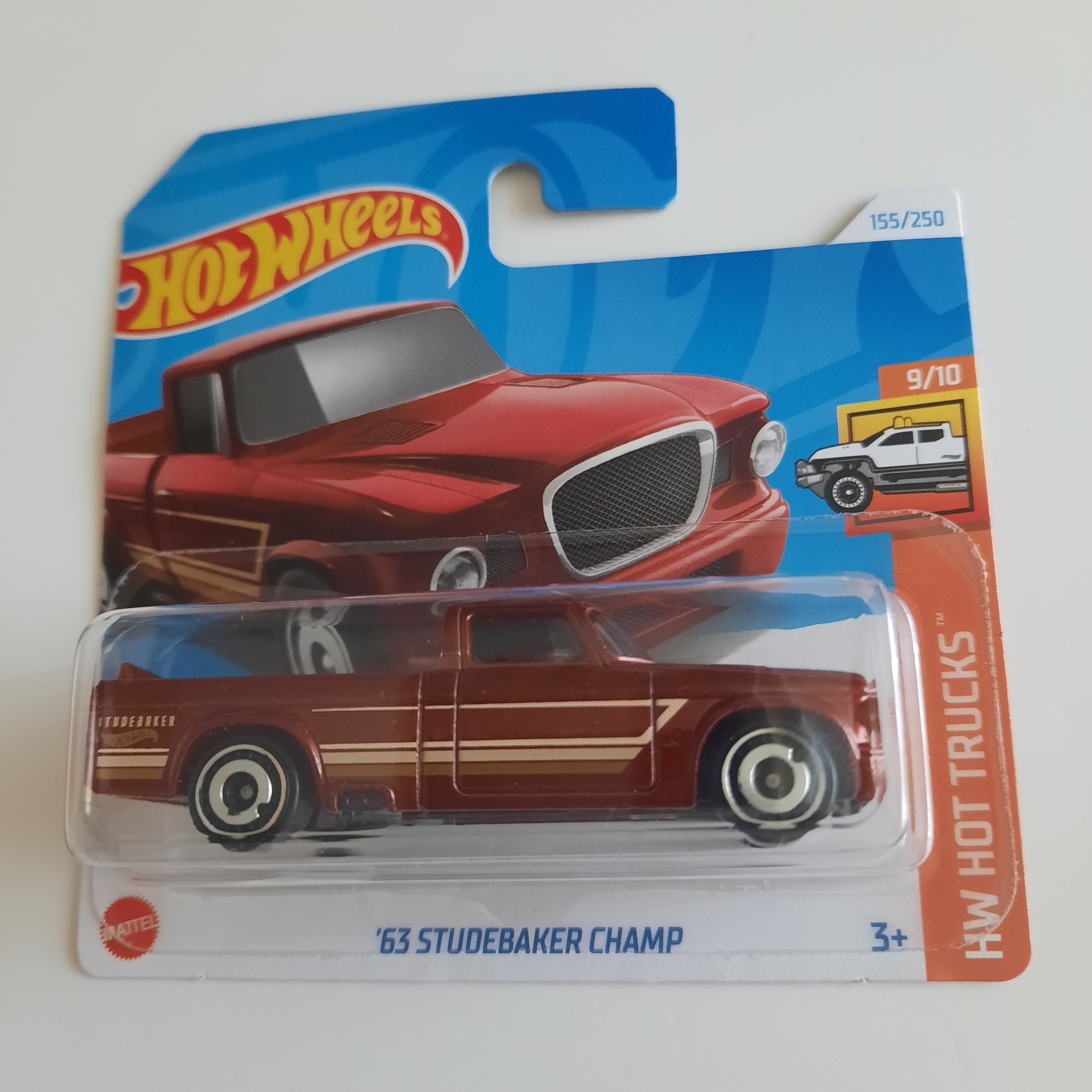 63 Studebaker Champ 155/250 HW Hot Trucks 9/10 Hot Wheels 2024