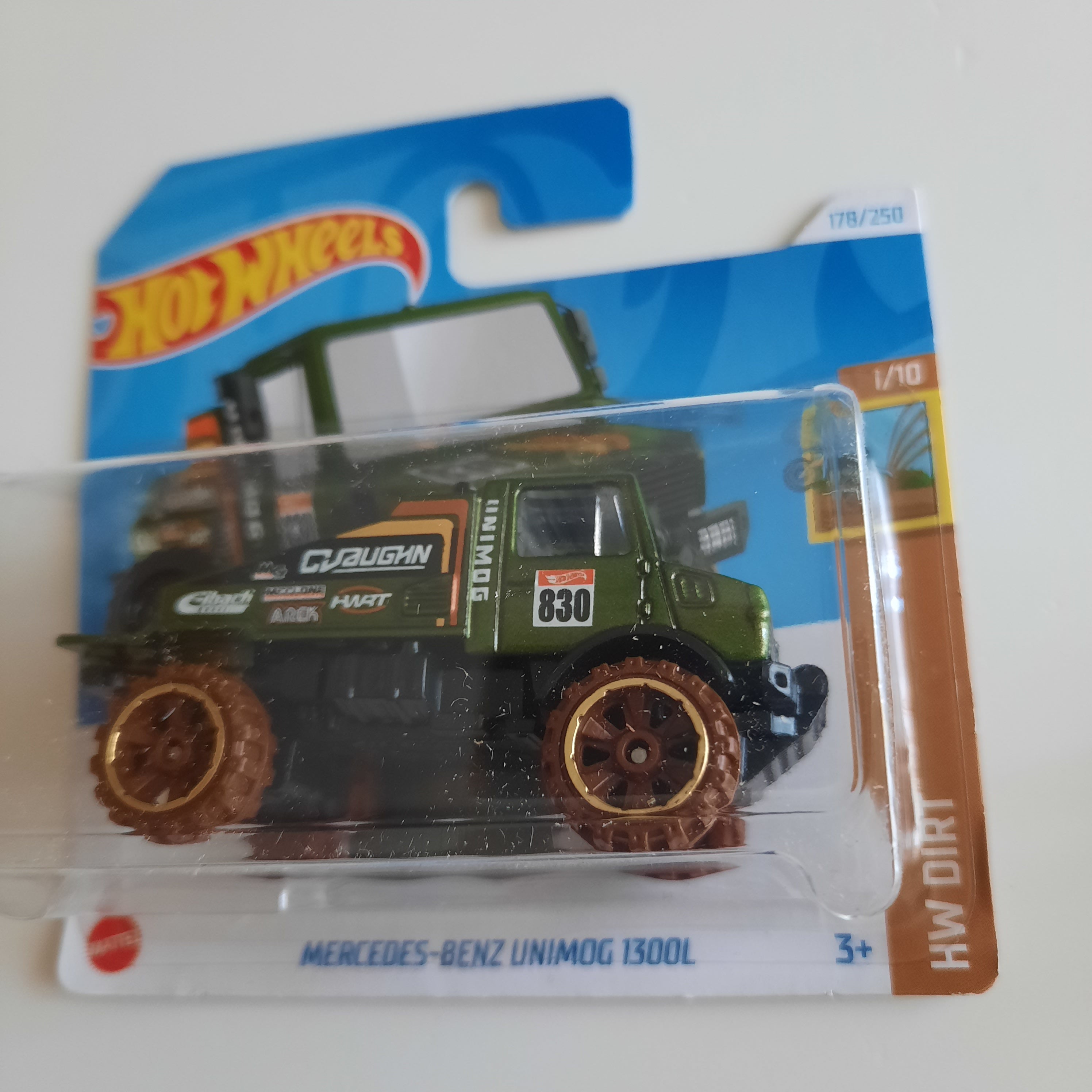 Mercedes-Benz Unimog 1300L 178/250 HW Dirt 1/10 Hot Wheels 2024