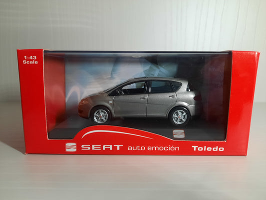 Modellino Statico Seat Toledo (2004-2009) Grigio Scala 1:43