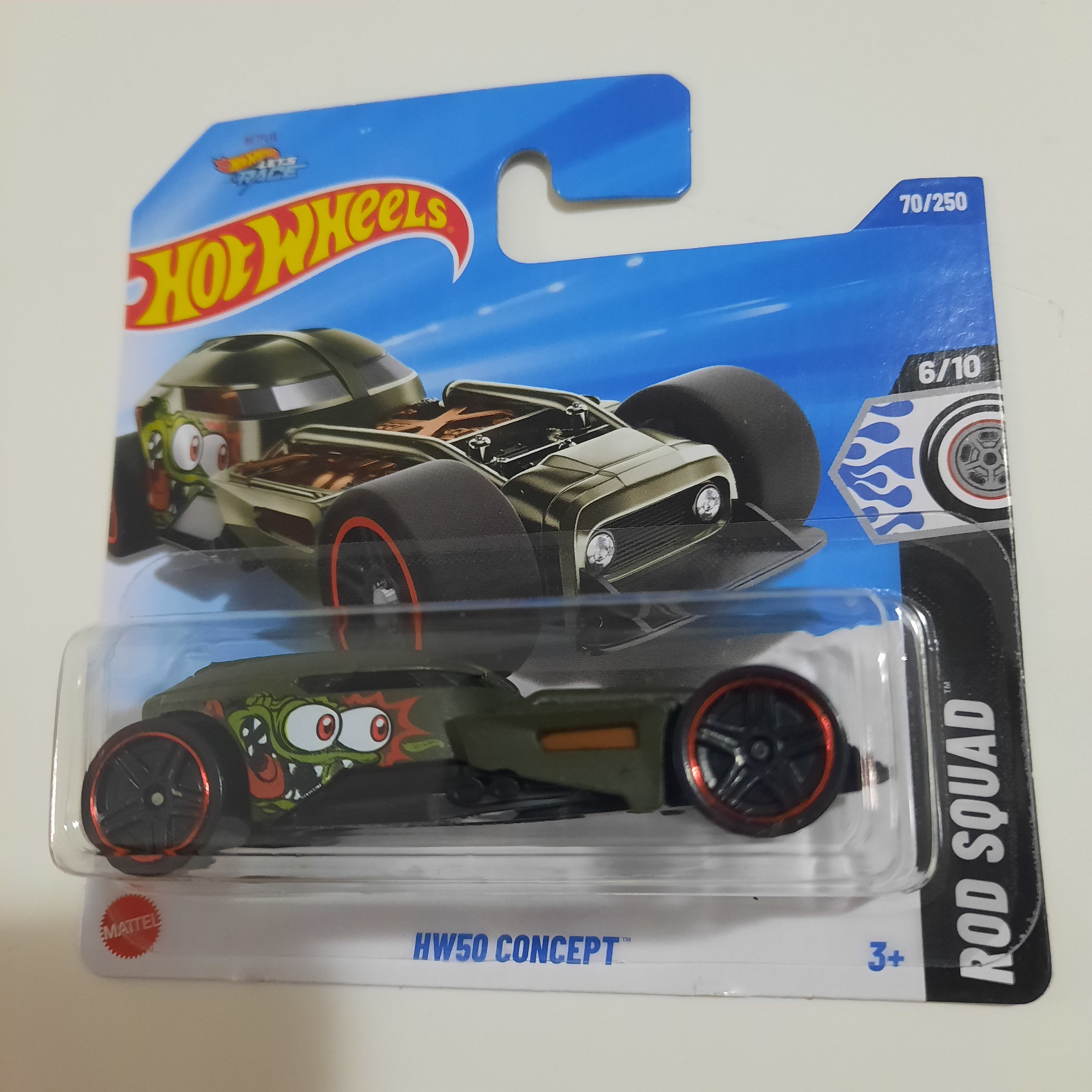 HW50 Concept 70/250 HW Rod Squad 6/10 Hot Wheels 2025