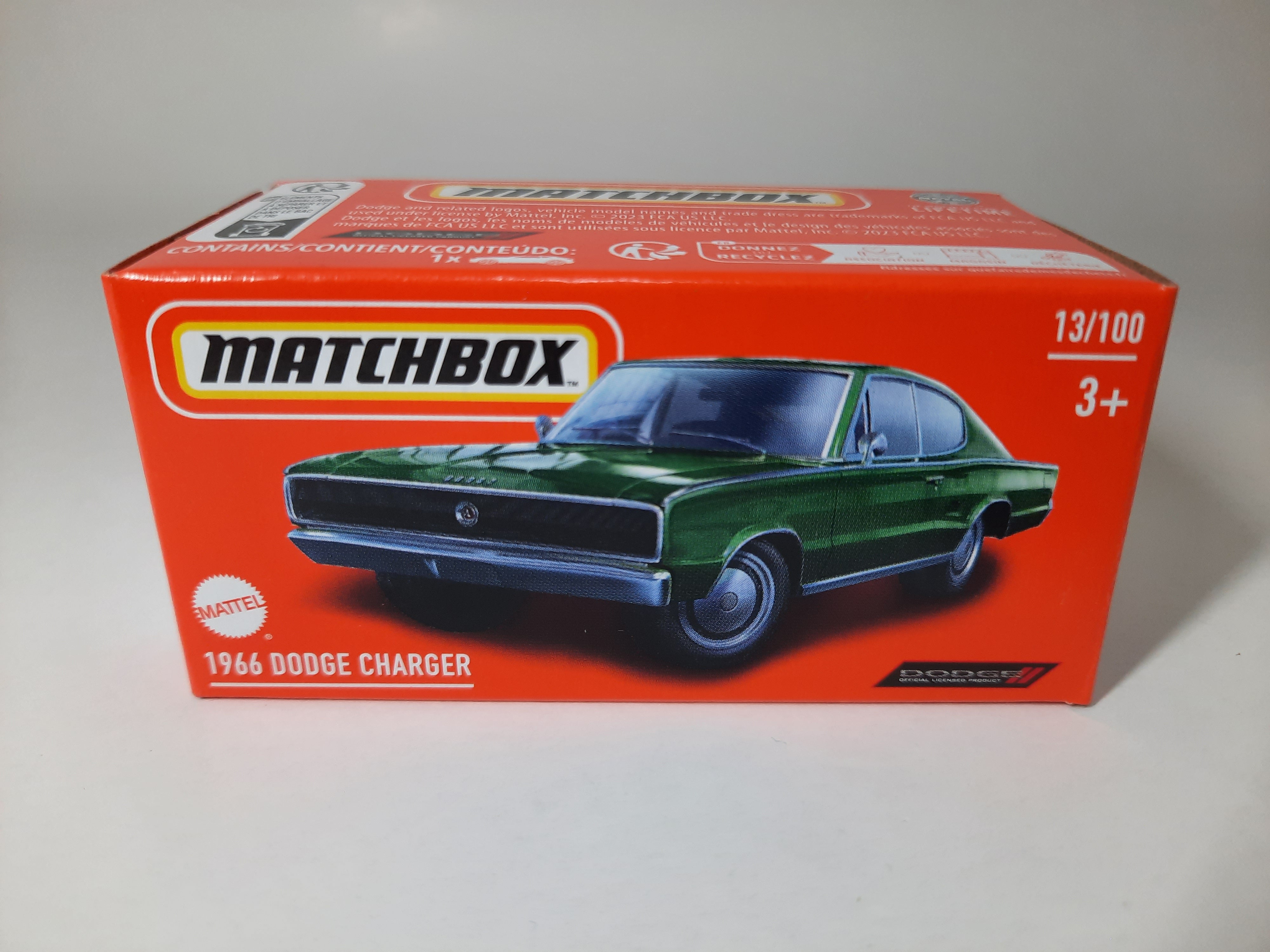 1966 Dodge Charger 13/100 Matchbox 2024