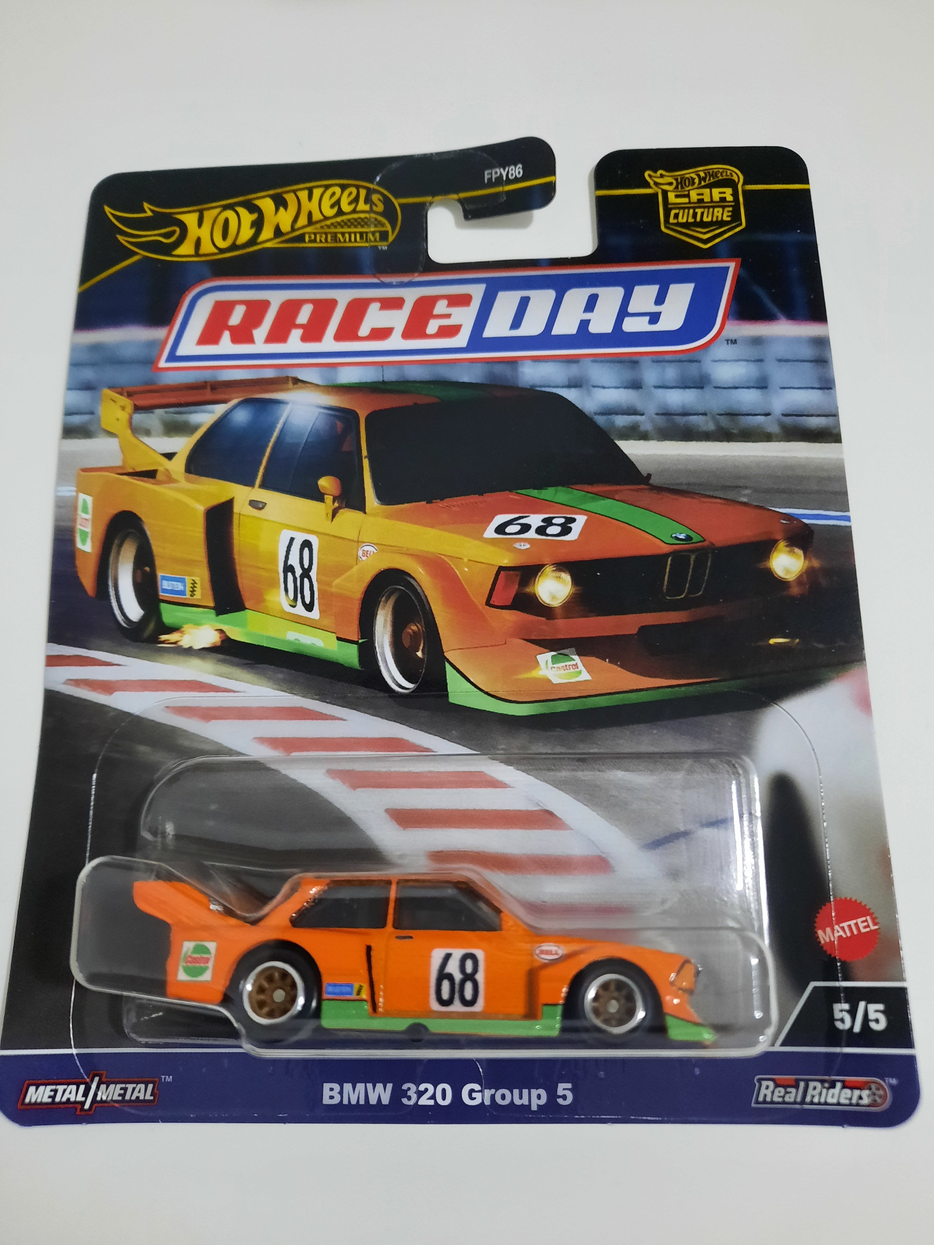 Race Day BMW 320 Group 5 5/5 Hot Wheels Premium 2024