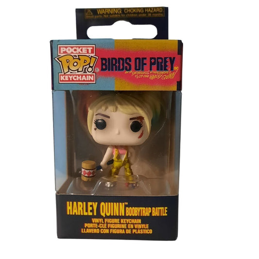 FUNKO POP POCKET KEYCHAIN BIRDS OF PREY - HARLEY QUINN - PORTACHIAVI